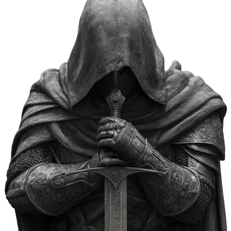 Dark Medieval Knight V5 Vinyl Car Decal Sticker – Waterproof & UV-Resistant 3.4133333333333336"