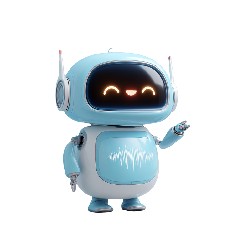 Friendly Ai Robot V14 Vinyl Car Decal Sticker – Waterproof & UV-Resistant 6.826666666666667"