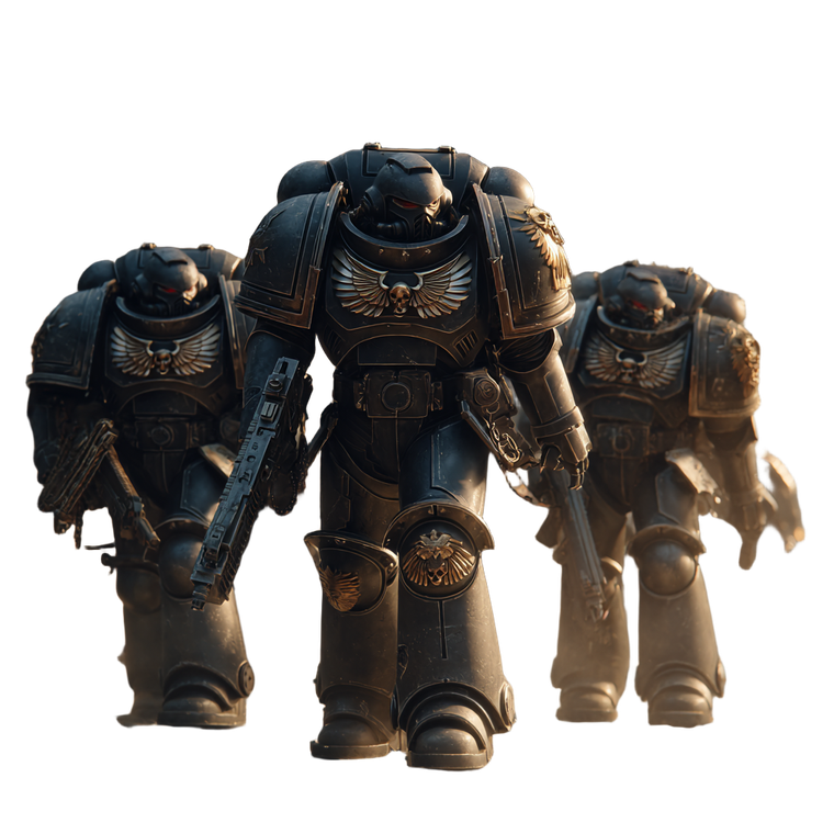 Primaris Space Marines Vinyl Car Decal Sticker – Waterproof & UV-Resistant 3.4133333333333336"