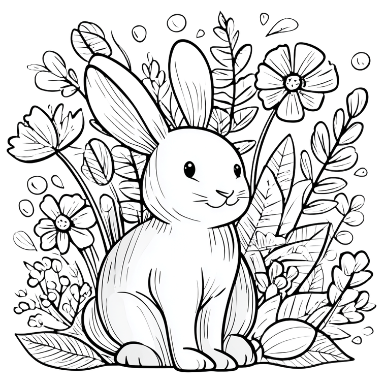 Cute Mascot Rabbit Vinyl Car Decal Sticker – Waterproof & UV-Resistant 6.826666666666667"