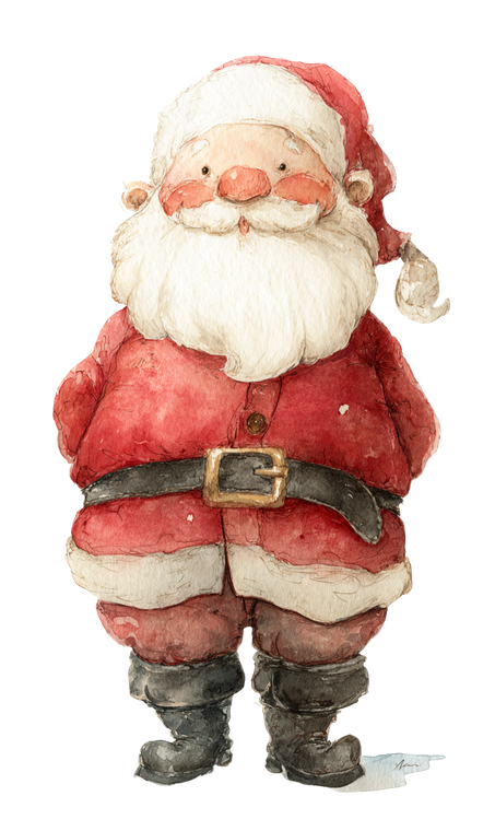 Cartoon Santa Claus V12 Vinyl Car Decal Sticker – Waterproof & UV-Resistant 4.746666666666667"