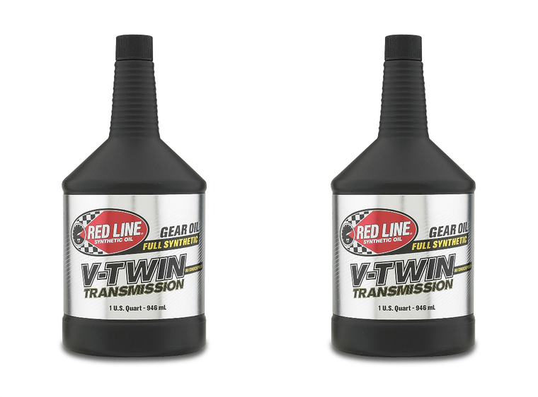 2x Red Line Oil Gear Oil | SAE 75W-90 | Extreme Pressure Protection | Reduce Temperatures & Noise | Synthetic | 1 Quart