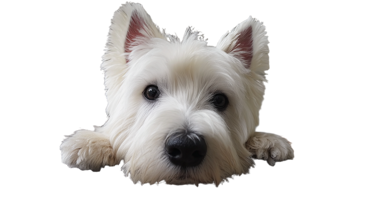 White Westie V2 Vinyl Car Decal Sticker – Waterproof & UV-Resistant 5.4