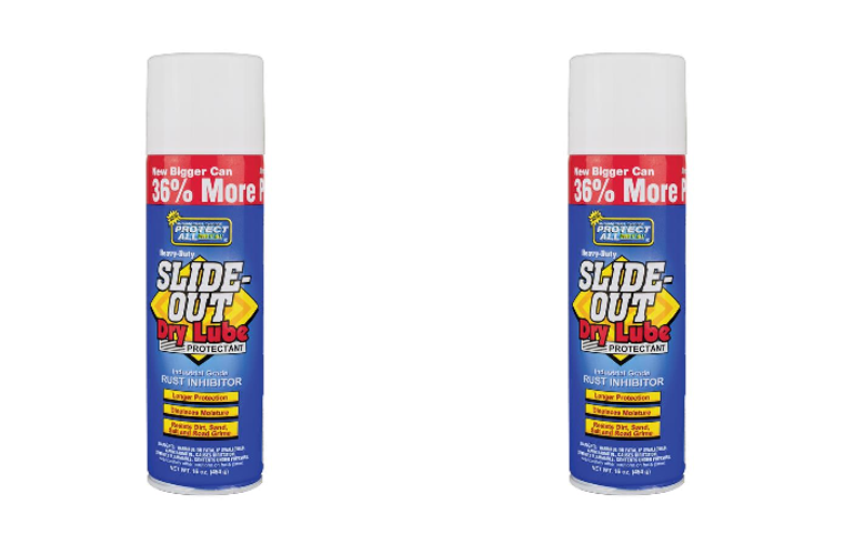 2x Ultimate Slide Out Lube | Protect All Metal Parts | Rust Prevention | 16oz Aerosol Can