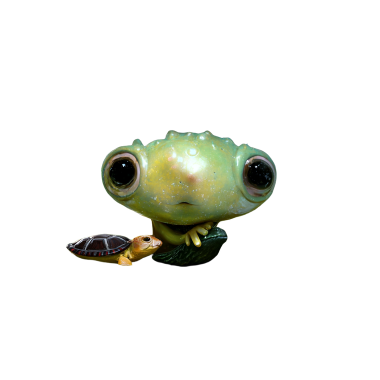 Frog And Turtle Vinyl Car Decal Sticker – Waterproof & UV-Resistant 6.826666666666667"