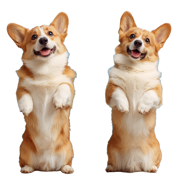 Corgi And Cat V4 Vinyl Car Decal Sticker – Waterproof & UV-Resistant 3.4133333333333336"