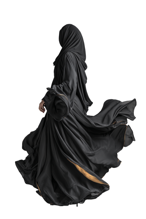 Elegant Arabic Woman Vinyl Car Decal Sticker – Waterproof & UV-Resistant 8.96"
