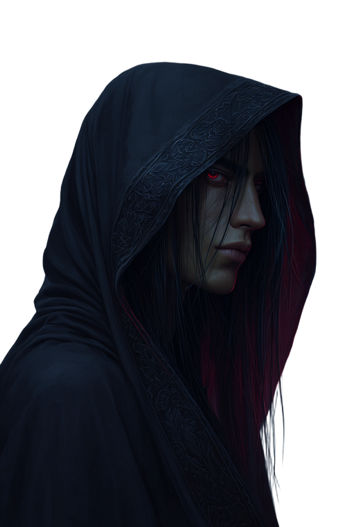 Androgynous Vampire V3 Vinyl Car Decal Sticker – Waterproof & UV-Resistant 4.4