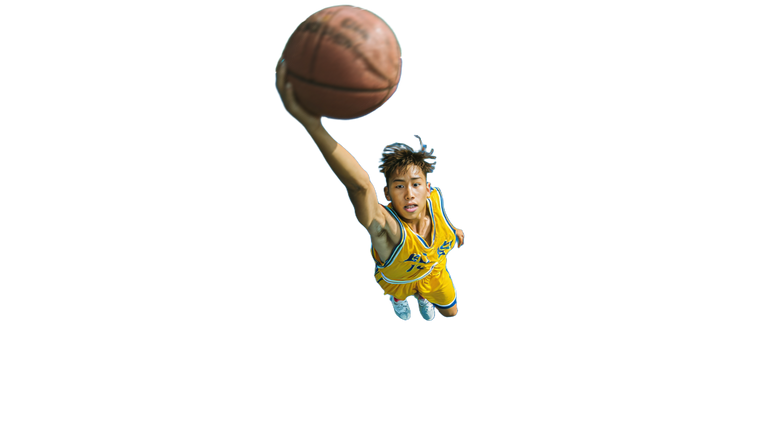 Basketball Dunk Shot V3 Vinyl Car Decal Sticker – Waterproof & UV-Resistant 2.72"