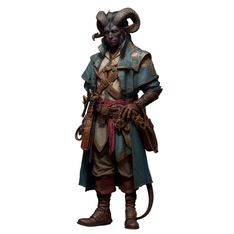 Tiefling Thief Mage Vinyl Car Decal Sticker – Waterproof & UV-Resistant 3.4133333333333336"