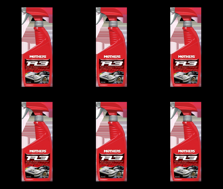 6x Mothers R3 Rubber Remover | Powerful Rubber Scuffmark Cleaner | Safe for Paint and Glass