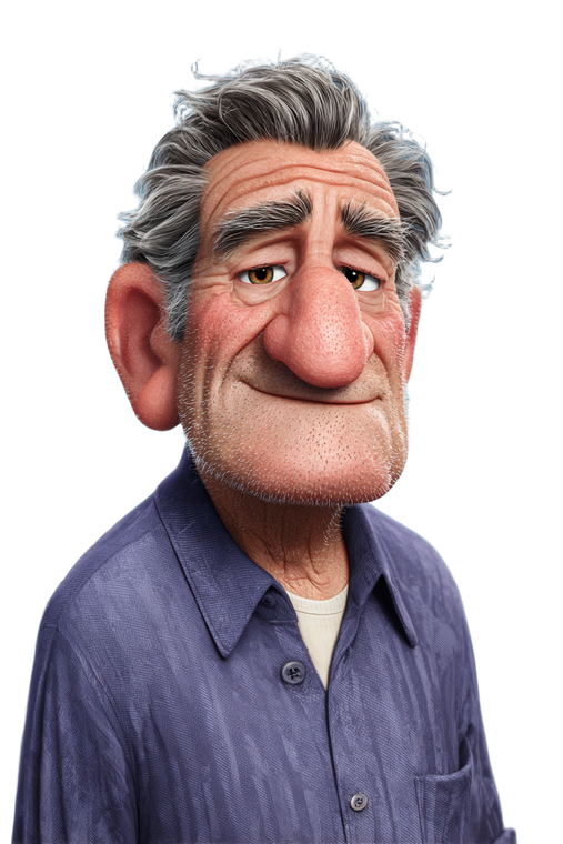 De Niro Pixar Vinyl Car Decal Sticker – Waterproof & UV-Resistant 8.96"