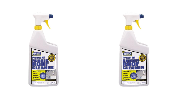 2x Effortlessly Clean Rubber Roof | Remove Dirt & Pollutants | Protect All Rubber Roof Cleaner