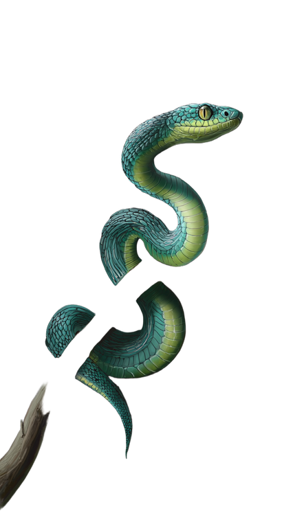 Animal Snake Vinyl Car Decal Sticker – Waterproof & UV-Resistant 4.8533333333333335"