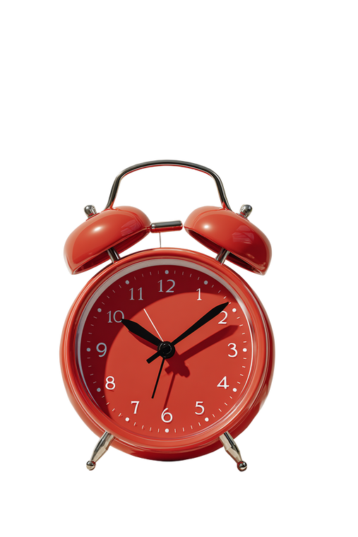 Retro Alarm Clock V3 Vinyl Car Decal Sticker – Waterproof & UV-Resistant 8.96"