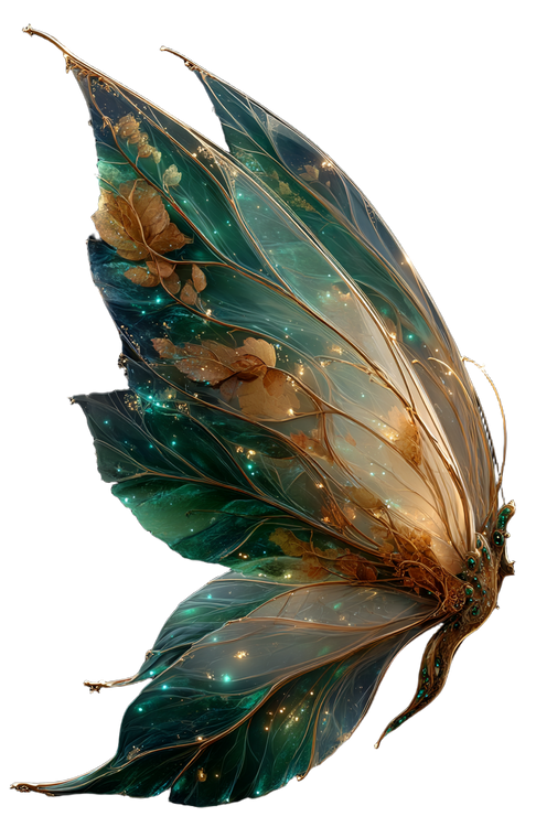 Fairy Wing Vinyl Car Decal Sticker – Waterproof & UV-Resistant 9.17333333333333