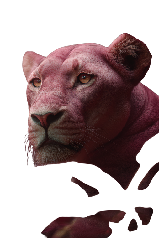 Pink Chameleon Vinyl Car Decal Sticker – Waterproof & UV-Resistant 4.4