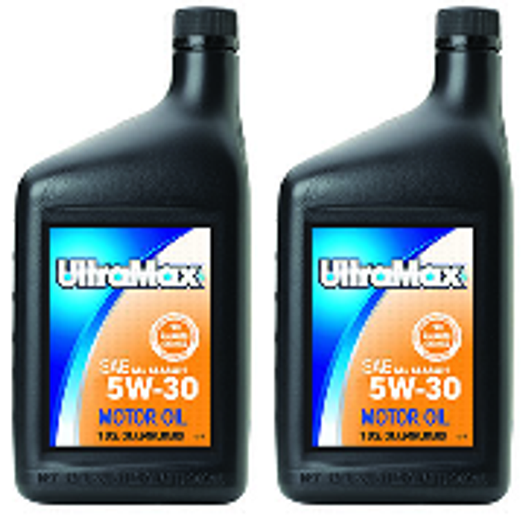 2x Valvoline Ultra Max Oil | High Viscosity | SAE 5W-30 | 1 Quart | Case Of 12