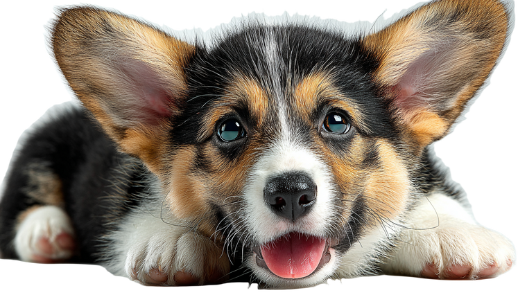 Happy Puppy Corgi Vinyl Car Decal Sticker – Waterproof & UV-Resistant 5.4