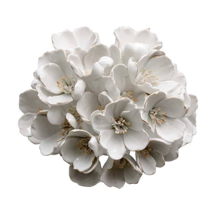 Ceramic Flower Arrangement Vinyl Car Decal Sticker – Waterproof & UV-Resistant 3.4133333333333336"