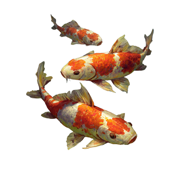 Underwater Koi V2 Vinyl Car Decal Sticker – Waterproof & UV-Resistant 6.826666666666667"