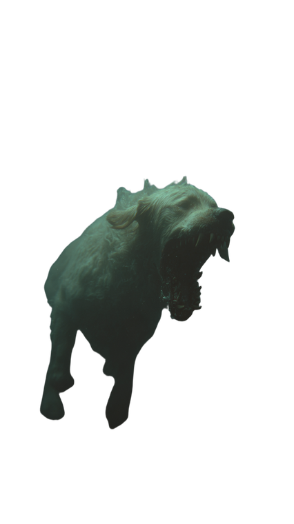 Gigantic Golden Retriever Escape V2 Vinyl Car Decal Sticker – Waterproof & UV-Resistant 9.706666666666667"