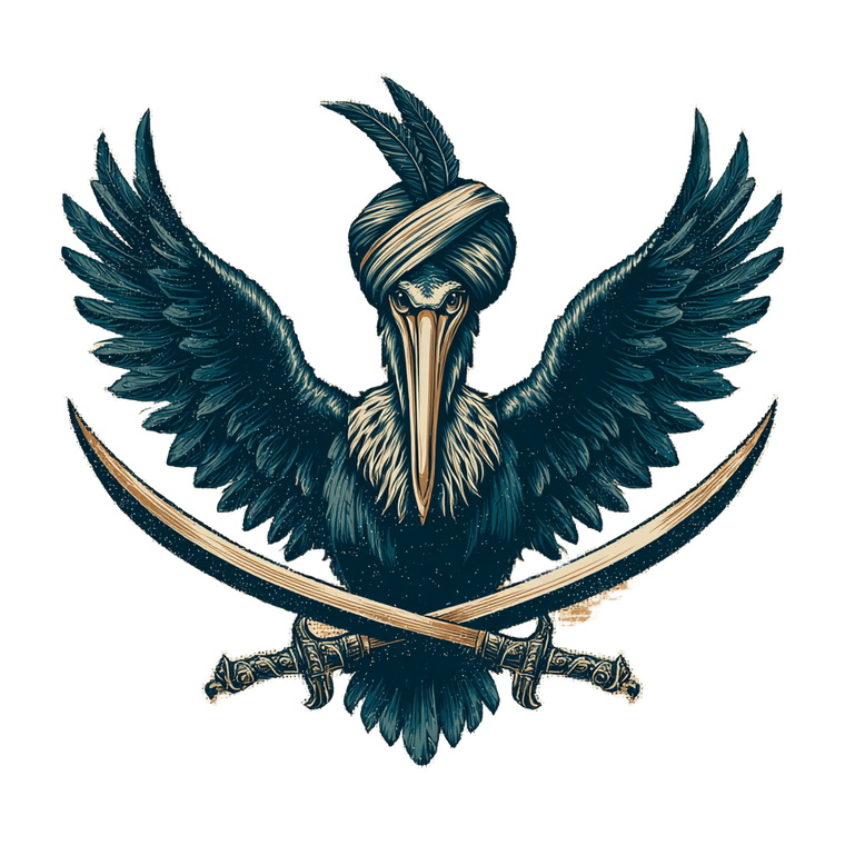 Pelican Sikh Emblem Vinyl Car Decal Sticker – Waterproof & UV-Resistant 6.826666666666667"