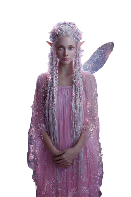 Ethereal Elf Sylphina V2 Vinyl Car Decal Sticker – Waterproof & UV-Resistant 4.4