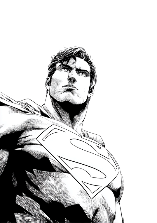 Superman Comic Cover V2 Vinyl Car Decal Sticker – Waterproof & UV-Resistant 4.373333333333333"