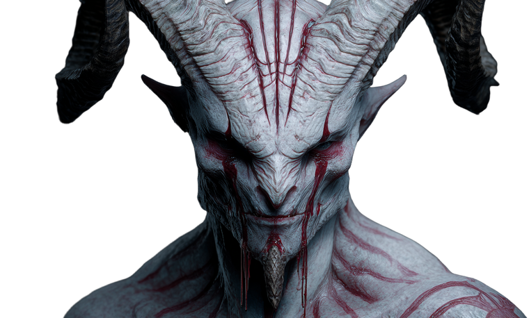 Eldritch Demon Design V2 Vinyl Car Decal Sticker – Waterproof & UV-Resistant 2.8266666666666667"