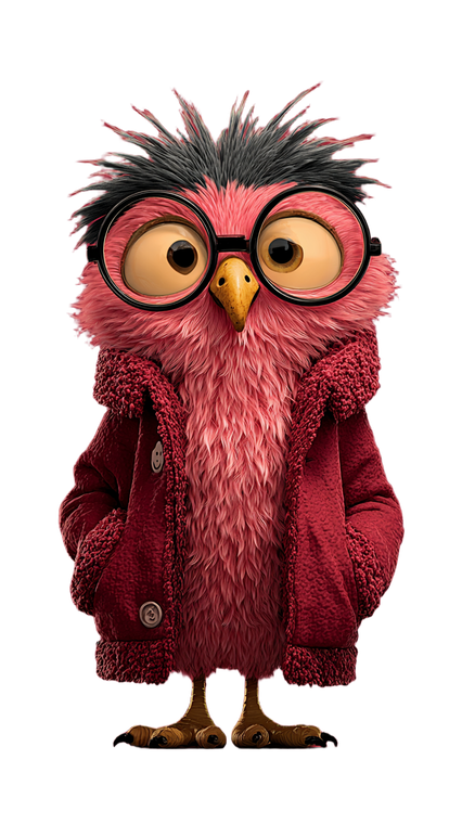 Cartoon Owl Flyer Vinyl Car Decal Sticker – Waterproof & UV-Resistant 9.706666666666667"