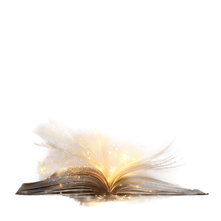 Glowing Magic Book Vinyl Car Decal Sticker – Waterproof & UV-Resistant 3.4133333333333336"