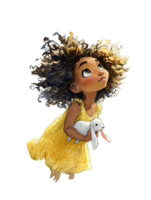 Joyful Girl Skipping V5 Vinyl Car Decal Sticker – Waterproof & UV-Resistant 8.213333333333333"