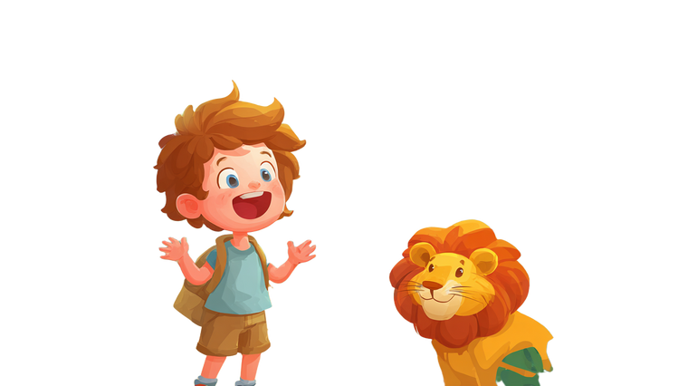 Timmy At Zoo Vinyl Car Decal Sticker – Waterproof & UV-Resistant 2.72"