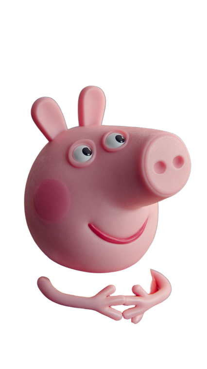 Proud Peppa Pig V3 Vinyl Car Decal Sticker – Waterproof & UV-Resistant 4.8533333333333335"