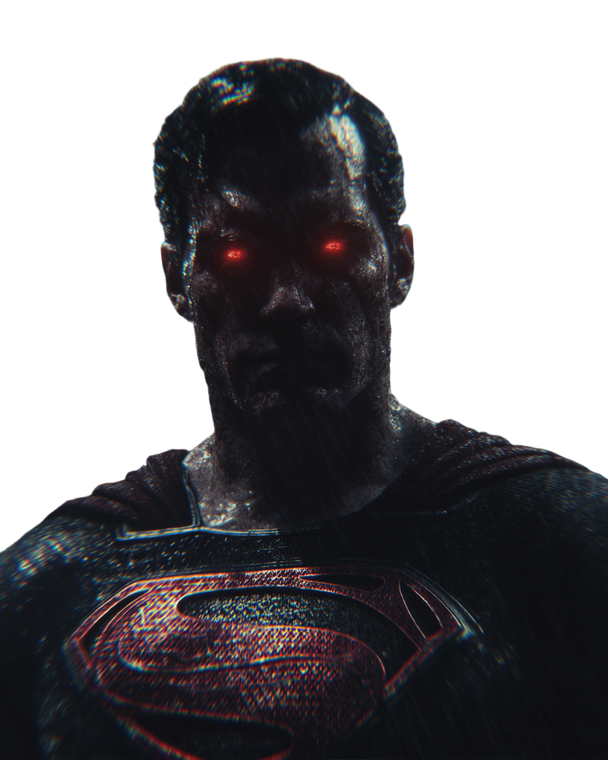 Gothic Superman Vinyl Car Decal Sticker – Waterproof & UV-Resistant 4.0"
