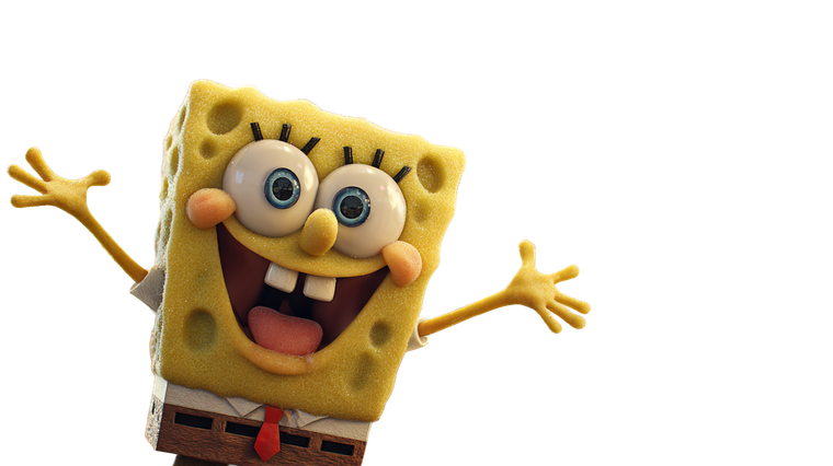 Spongebob In Burger King Vinyl Car Decal Sticker – Waterproof & UV-Resistant 2.72"