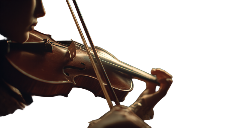 Professional Violinists Duo Vinyl Car Decal Sticker – Waterproof & UV-Resistant 2.72"
