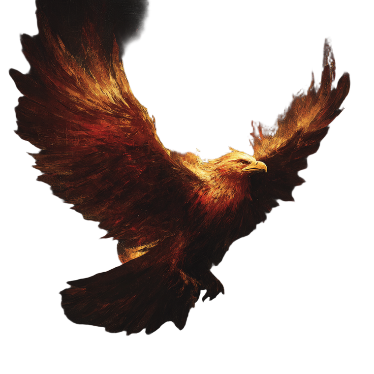 Fiery Hawk Vinyl Car Decal Sticker – Waterproof & UV-Resistant 3.4133333333333336"