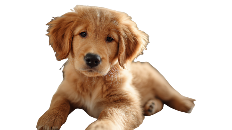 Golden Retriever Puppy V114 Vinyl Car Decal Sticker – Waterproof & UV-Resistant 5.4