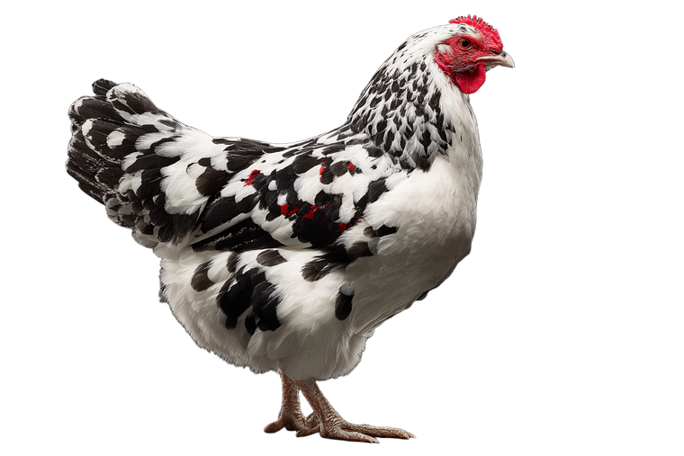Spotted Chicken V2 Vinyl Car Decal Sticker – Waterproof & UV-Resistant 5.97333333333333