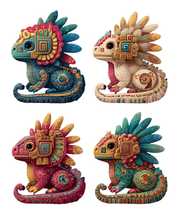 Baby Dragons Quetzalcoatl V2 Vinyl Car Decal Sticker – Waterproof & UV-Resistant 4.0"