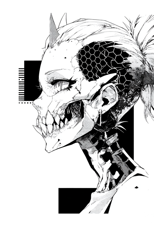 Goth Skeleton Girl V2 Vinyl Car Decal Sticker – Waterproof & UV-Resistant 4.4