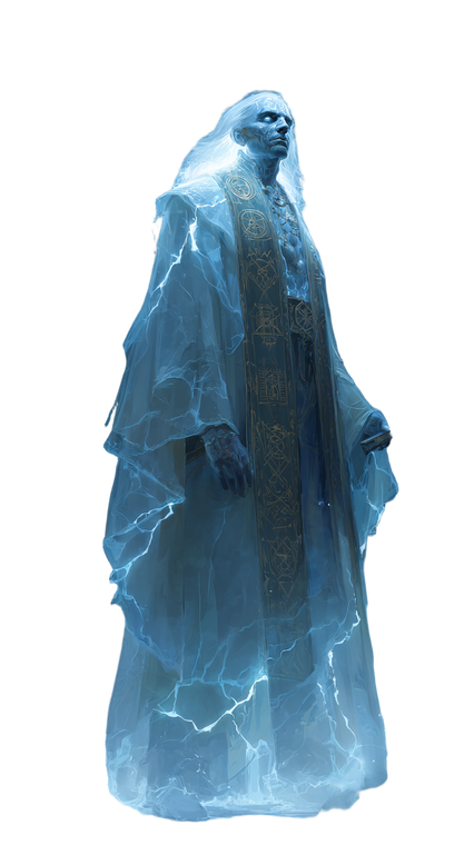 Ghostly Archmage Karsus V2 Vinyl Car Decal Sticker – Waterproof & UV-Resistant 4.8533333333333335"