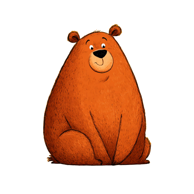 Cartoon Bear V9 Vinyl Car Decal Sticker – Waterproof & UV-Resistant 3.4133333333333336"