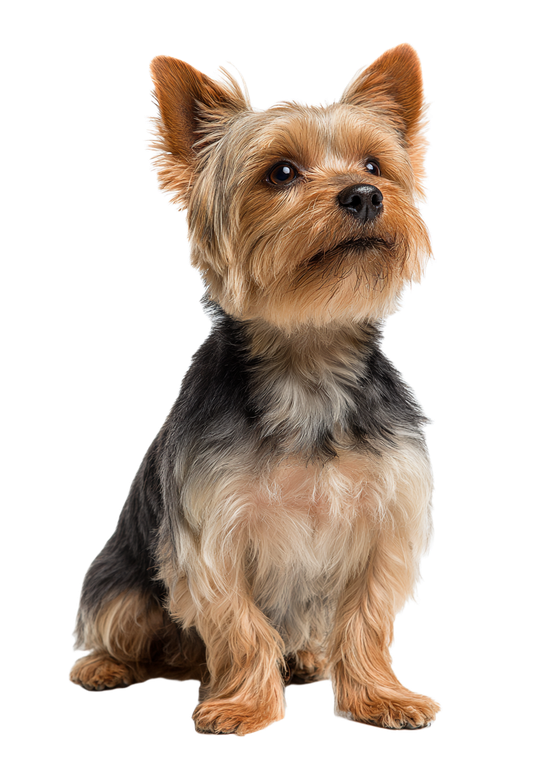 Yorkshire Terrier Portrait V6 Vinyl Car Decal Sticker – Waterproof & UV-Resistant 4.373333333333333"