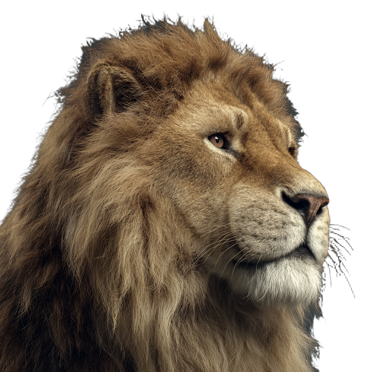 Lion V24 Vinyl Car Decal Sticker – Waterproof & UV-Resistant 6.826666666666667"