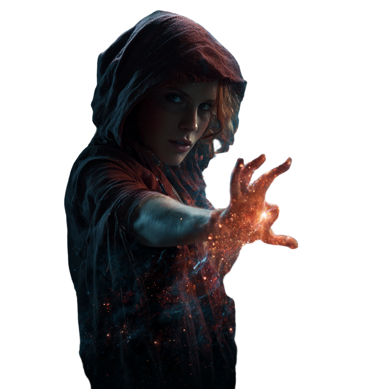Dark Soul Mage Vinyl Car Decal Sticker – Waterproof & UV-Resistant 3.4133333333333336"