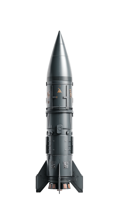Tactical Missile Asset Vinyl Car Decal Sticker – Waterproof & UV-Resistant 9.706666666666667"