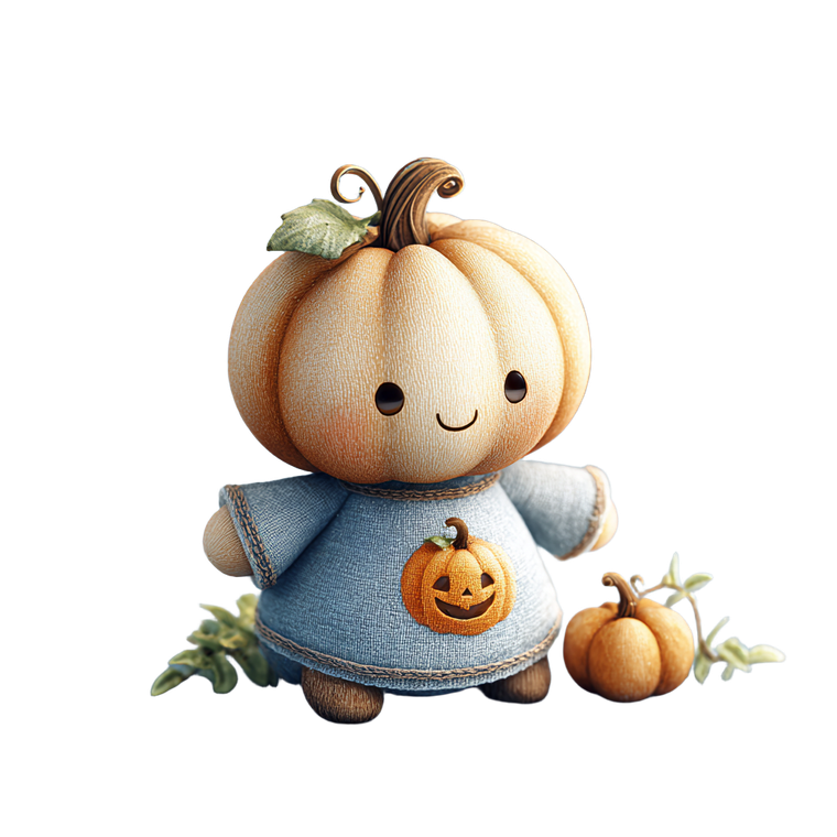 Pumpkin Head Toy Vinyl Car Decal Sticker – Waterproof & UV-Resistant 3.4133333333333336"